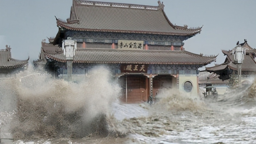 百年神庙,陕西百年寺庙能让洪水绕道而行