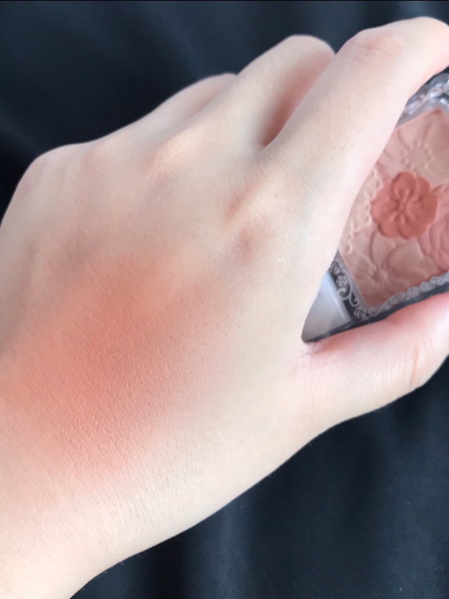 canmake井田2022年限定单色腮红膏,canmake花瓣腮红9号色
