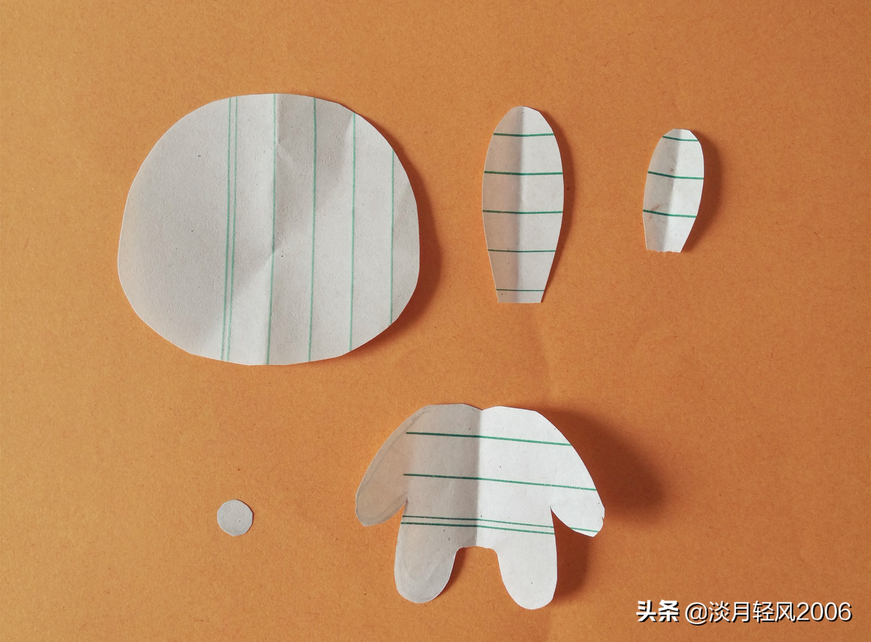 小兔子书签制作方法简单可爱,简单漂亮的小兔子书签你学会了吗