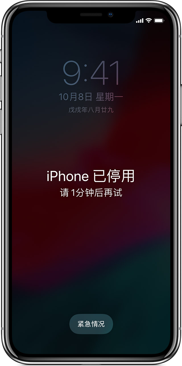 苹果ipad密码忘记停用了怎么办,iPhoneiPad忘记密码如何开机