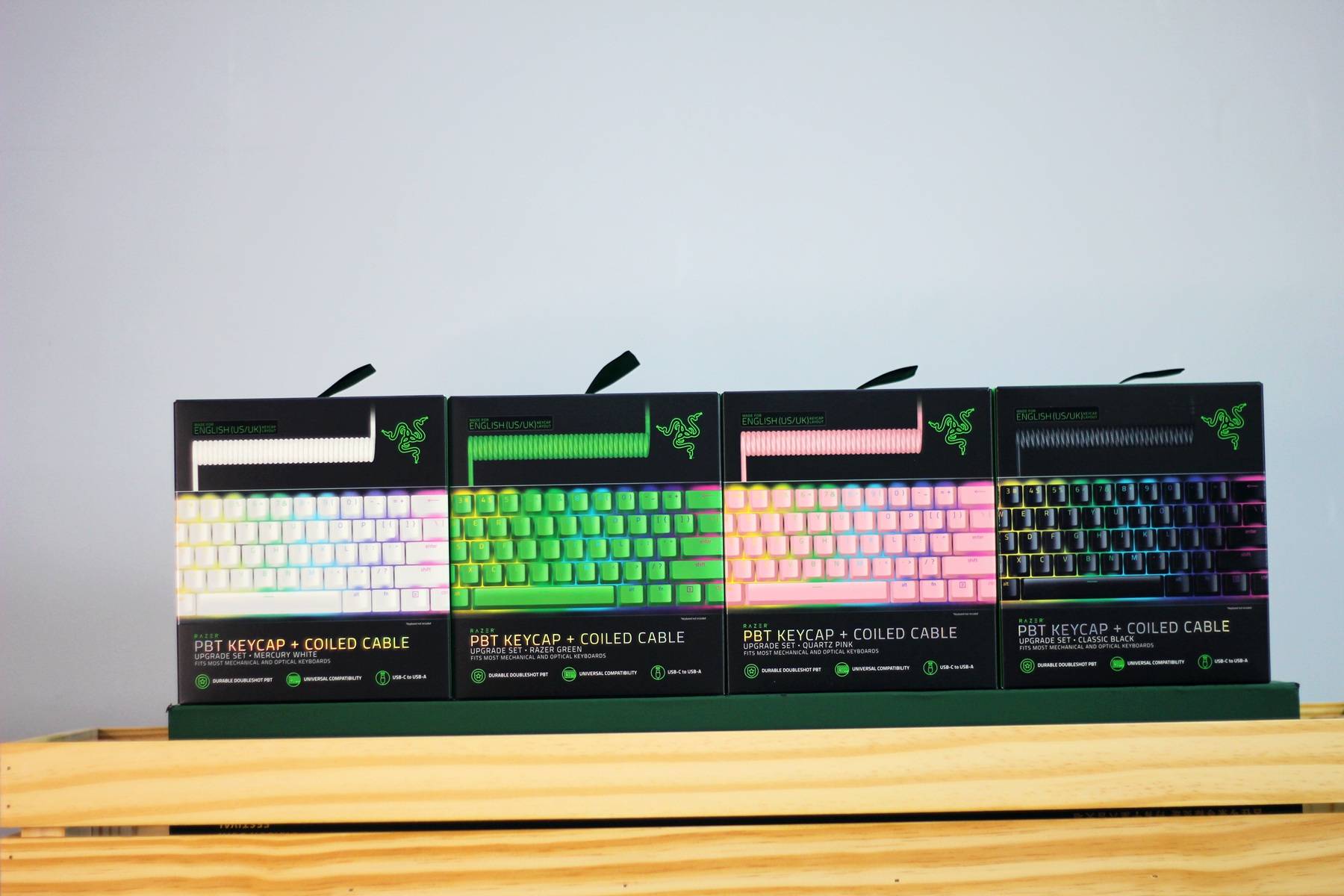 雷蛇键盘高级效果分享,雷蛇单手键盘改造