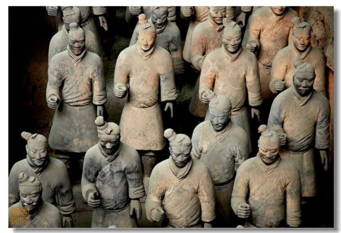 秦陵兵马俑震动世界,震动秦始皇陵兵马俑欣赏
