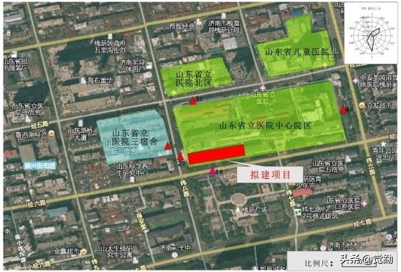 十年后的齐鲁医院与山东省立医院床位范围对比