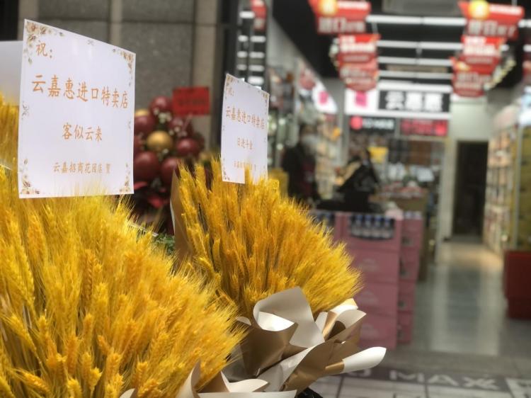 重庆首家云嘉惠进口商品特卖店开业，现场非常火爆