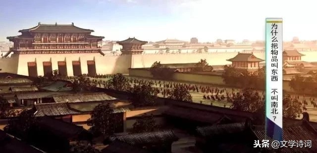 为什么叫买东西不叫买南北呢,为什么叫买东西而不是叫买南北