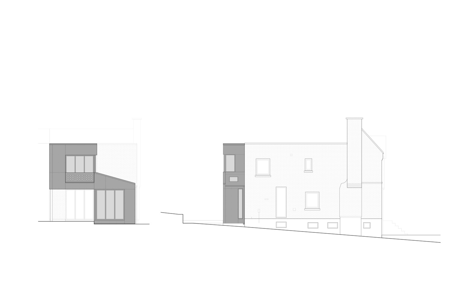 加入两个小体块后的住宅，小改变带来的积极影响，网友都说：好棒