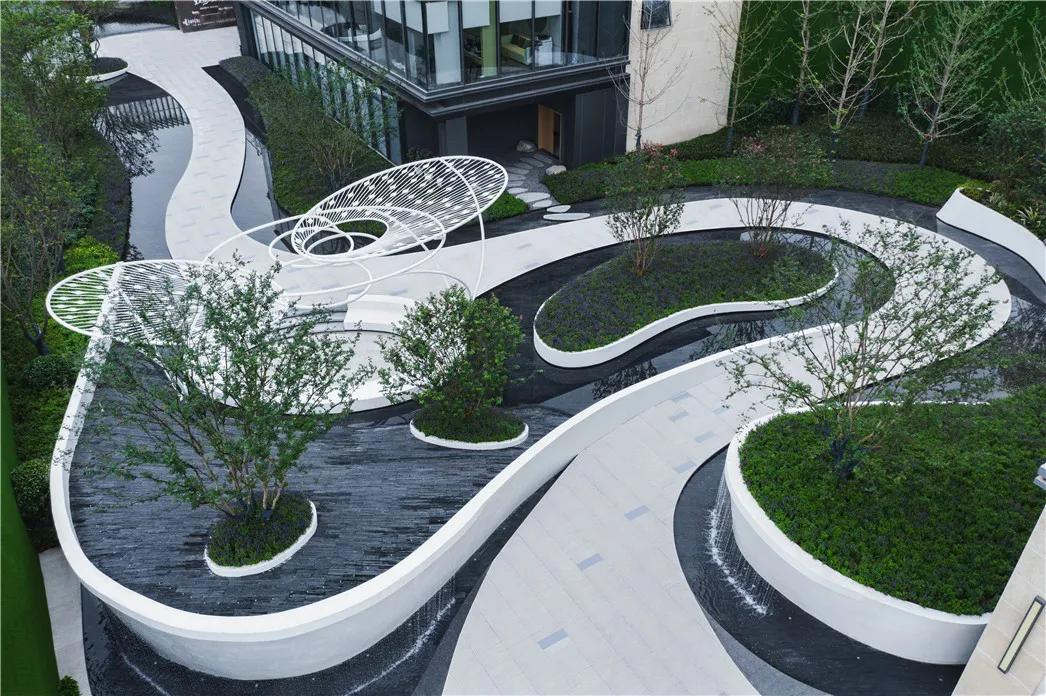 凤栖梧桐小区景观,凤栖梧桐居