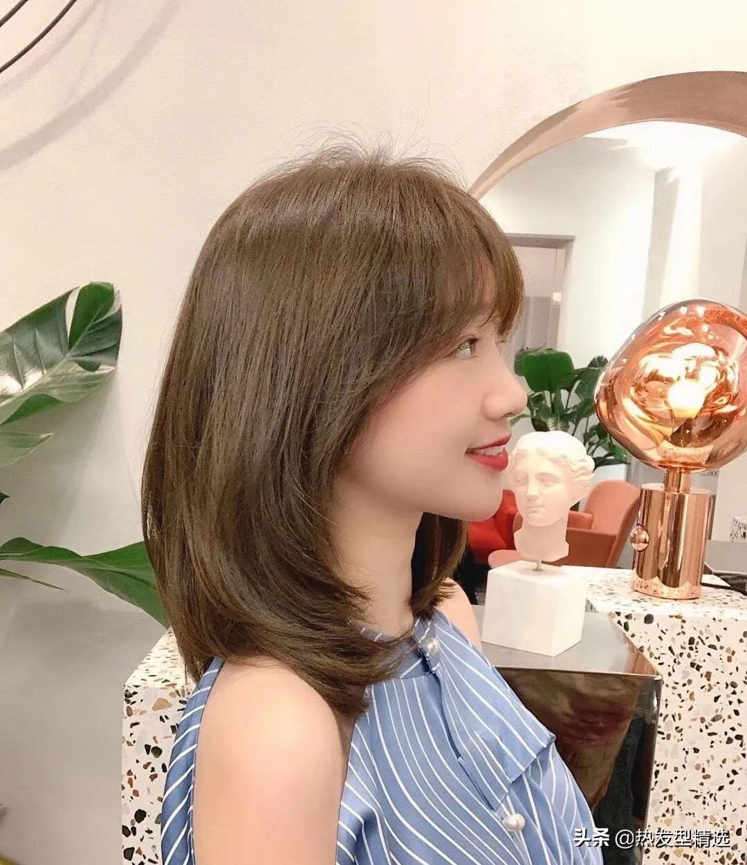 女士中发精剪,2019碎剪中发