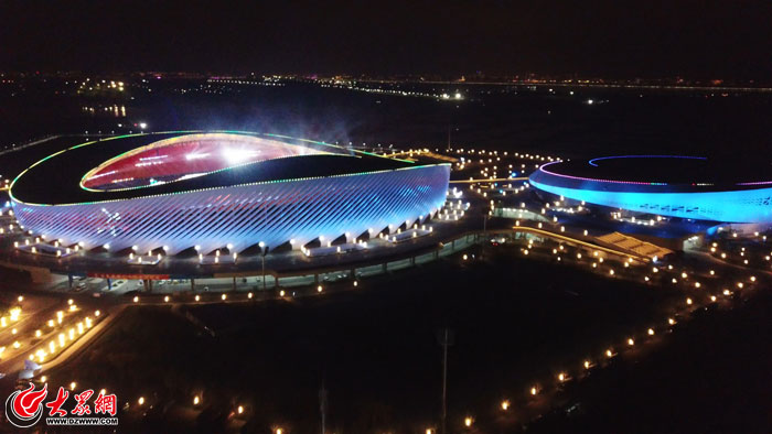 探营省运会主场馆“海之沙”海洋元素造型惊艳首秀