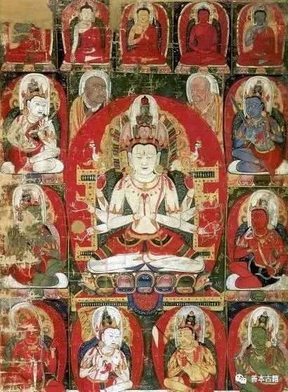 蒙古唐卡图,俄罗斯唐卡卷轴