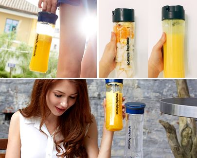 有了它喝果汁就方便了,有了它就可以喝纯天然的果汁