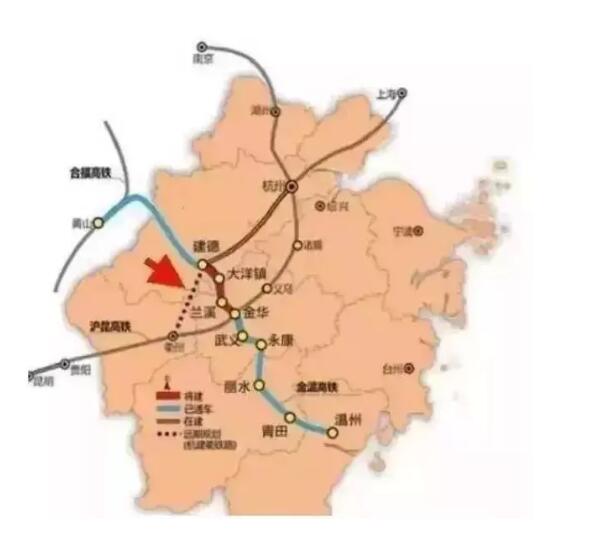 杭衢高铁杭州至建德,杭衢高铁到上海