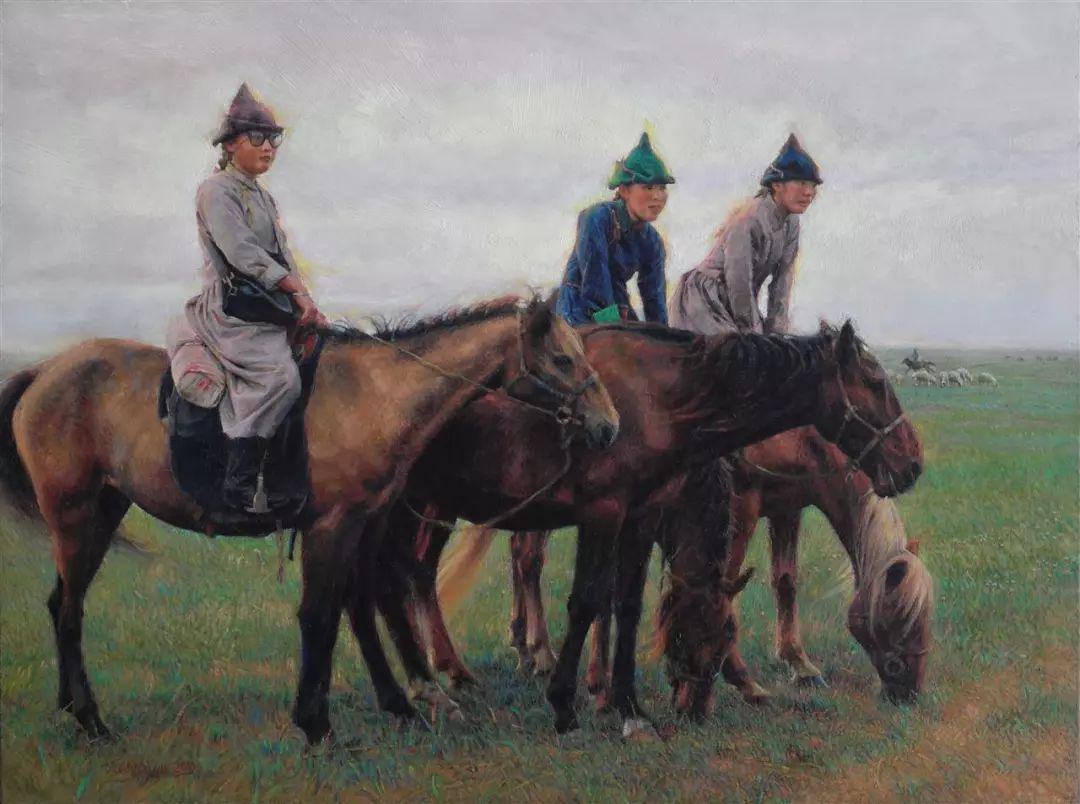 展览｜尽我所能·草原牧歌：龙力游绘画艺术作品展