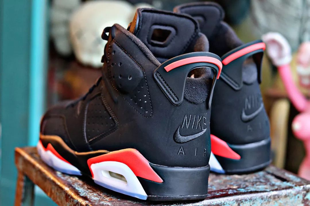 aj6黑红细节图,aj6蓝白哪年发售