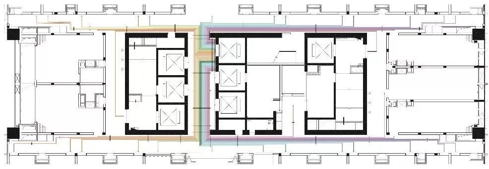 一个七彩青年创想空间，打破了居住与工作间的壁垒