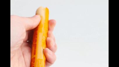 教你3秒打开火腿肠