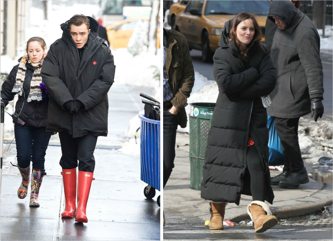 小雀斑埃迪雷德梅尼穿波司登,小雀斑埃迪雷德梅尼身穿波司登