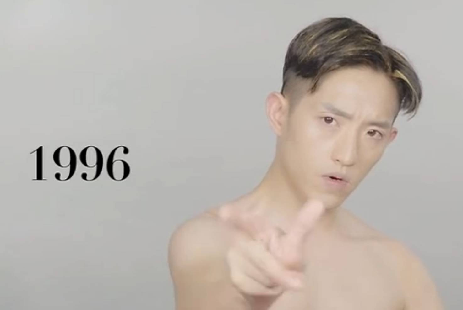100年间中国男人发型变化原视频,男士发型变化