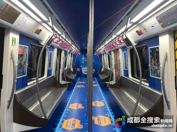 双喜临门！今天成都地铁3号线二三期和超萌“丁丁猫”上新啦