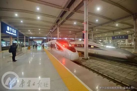 南宁至福州高铁1月5日首发除夕火车票今日起开售