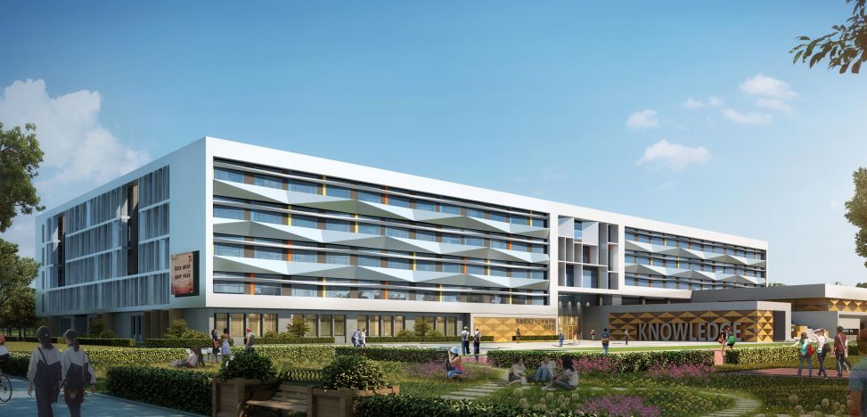 从小学到大学有几个阶段,滨海学校建设近况