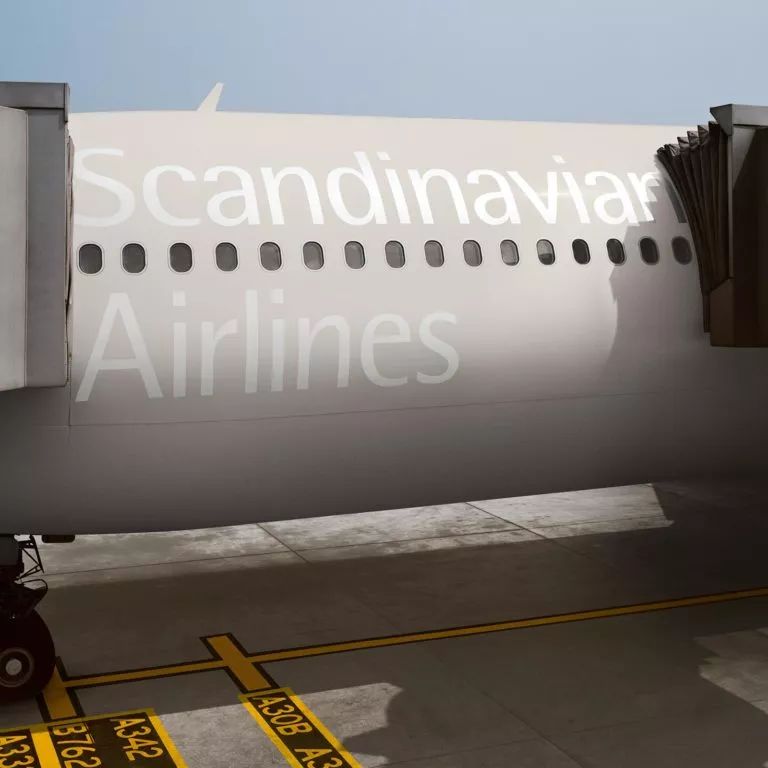 整个北欧的设计，都在这架飞机上