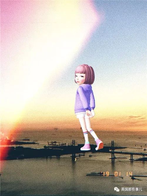 粉红波波头模特,高颜值圆脸中国女性模特