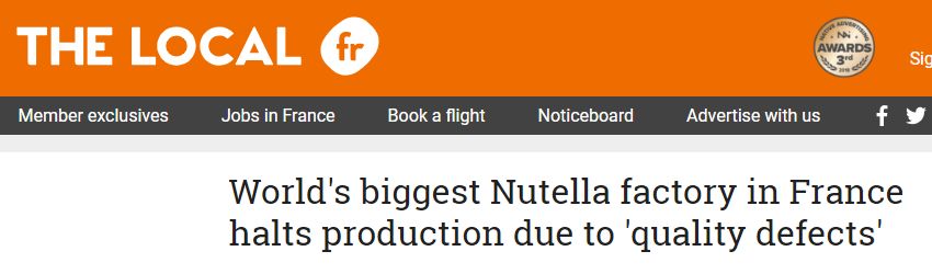 新西兰巧克力厂现状,新西兰食品事件