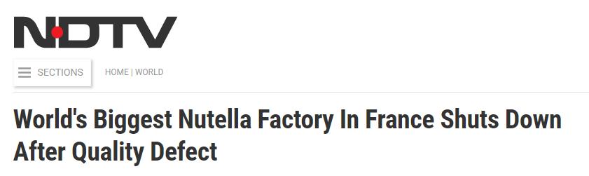 新西兰巧克力厂现状,新西兰食品事件