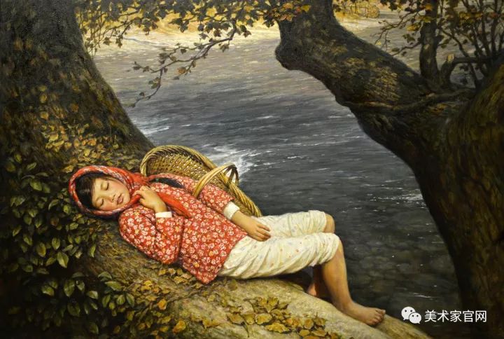 这是我见过最美的油画,日本女生最美的油画