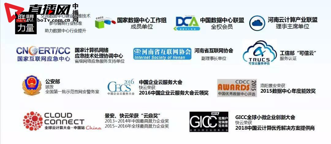 景安网络成功入选河南省企业上云“云平台服务商”