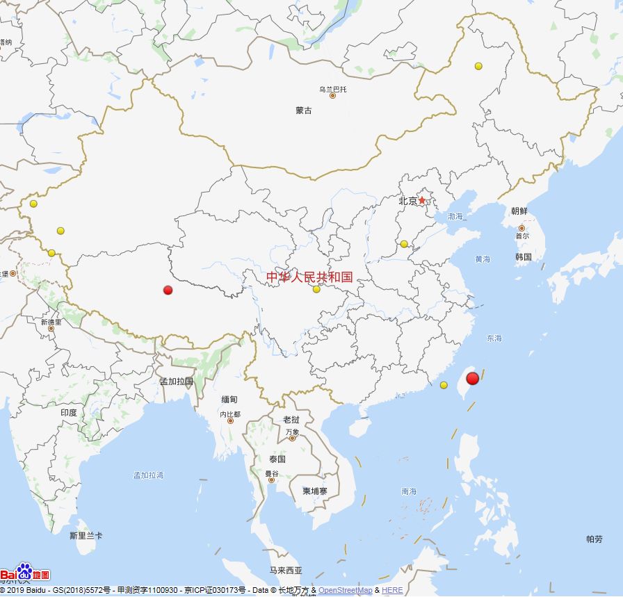 地震周报,中国地震周报