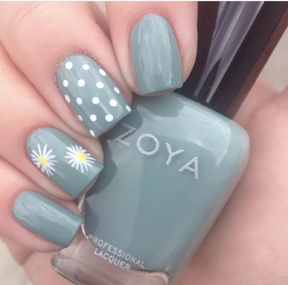 一款又甜又酷的美甲推荐给你们,夏日必备美甲ins风童趣