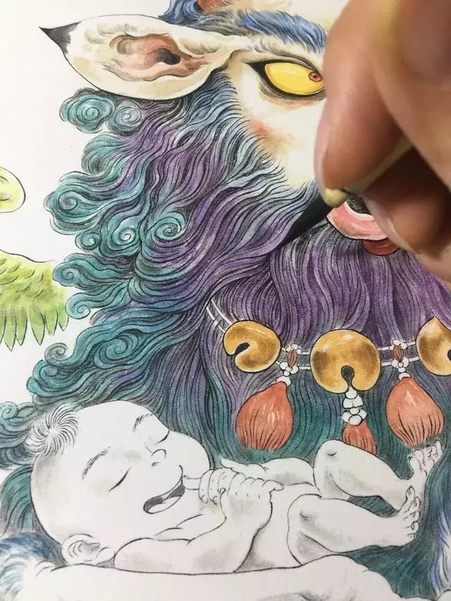 太震动了！85后帅哥笔下的鬼神世界，迷倒了上万人......