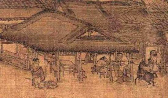 《清明上河图》隐藏细节:原来宋朝就有了打包外卖