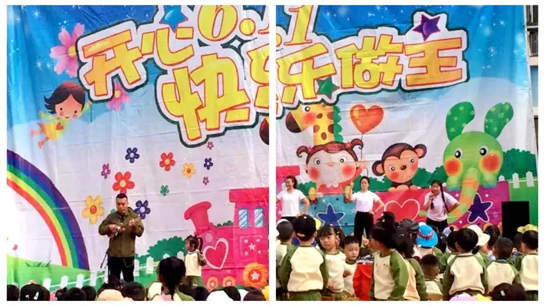 孩子们为六一儿童节做准备,六一儿童节陪孩子们一起过