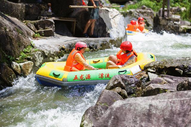 婺源五龙源漂流最新情况,江西婺源的五龙源漂流