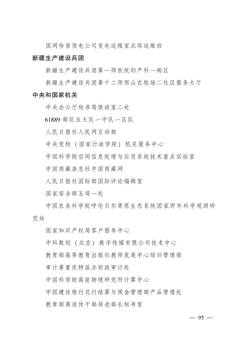 恭喜克拉玛依区人民法院立案庭荣获全国青年文明号啦！