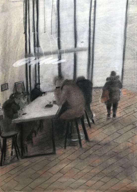 下周五开课！综合材料「生活手绘」插画10节课报名啦！不同材料碰撞出的创作与应用