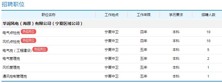 华润电力控股有限公司招聘,华润电力投资有限公司招聘公告