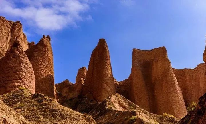 黄河石林的自然景观,黄河石林大自然的奇特景观