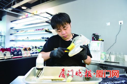 球鞋洗护市场,厦门球鞋洗护修