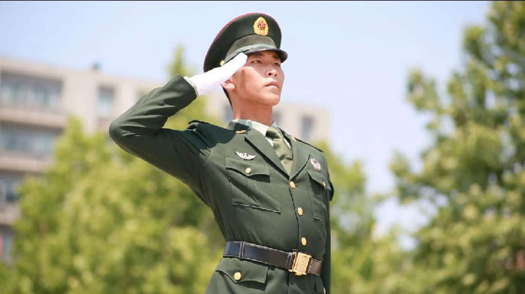 国防在线队列视频,国防在线正步