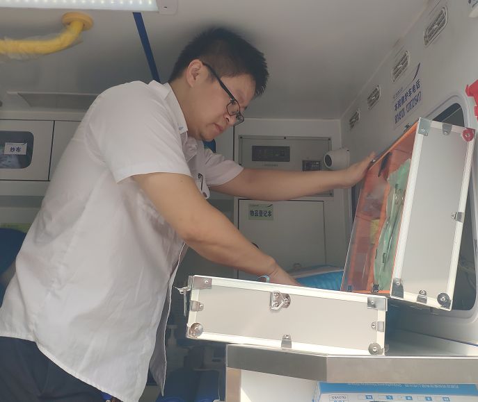 戴浩舟：院前急救工作是一件荣耀和伟大的工作