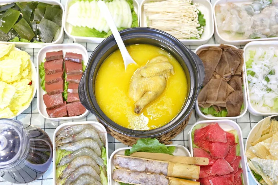 港式金汤花胶鸡加热即食800克,港式金汤花胶鸡抖音团购套餐