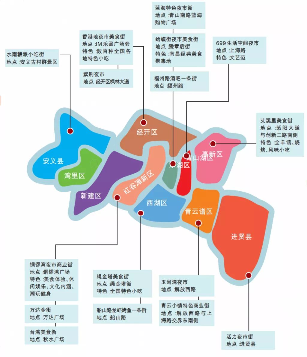 南昌夜市人气最火爆的地方,南昌比较有名的夜市在哪里