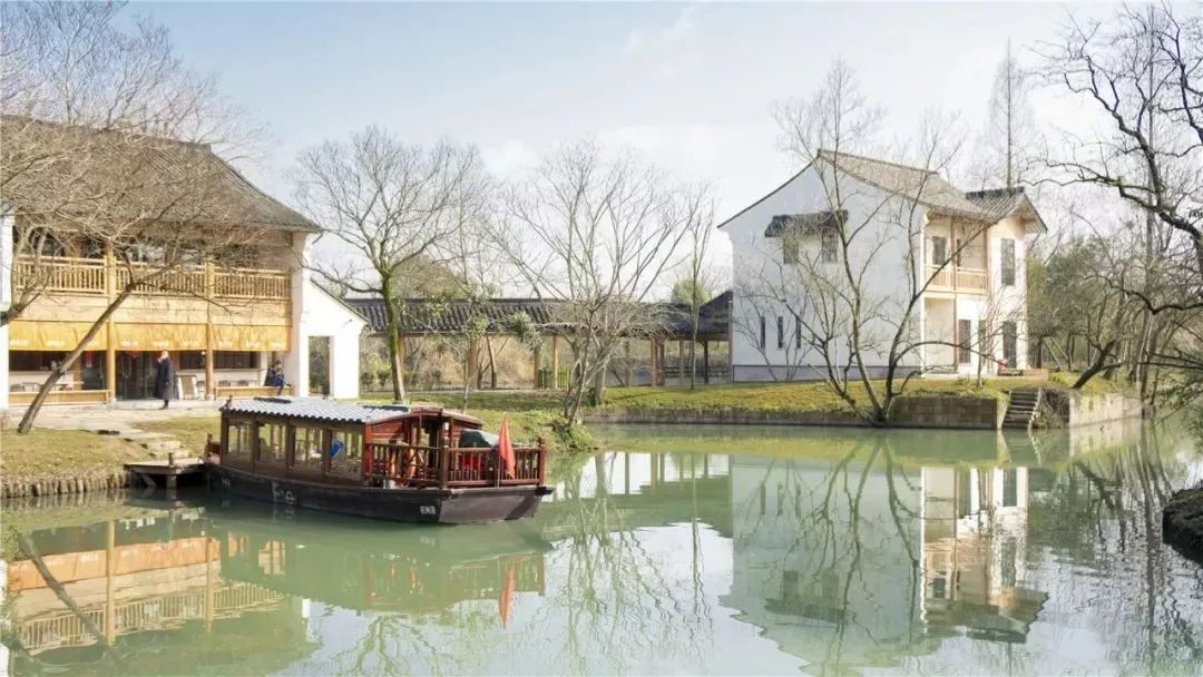 不输京都的乘船入户体验，15000m²水边村落刷新江浙沪度假体验，错峰直降千元