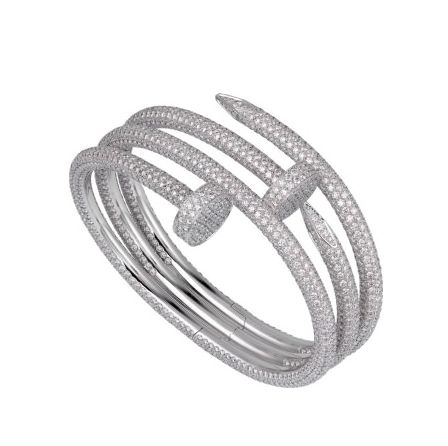 卡地亚限量窄版手镯,卡地亚新款手镯时尚减龄黄金