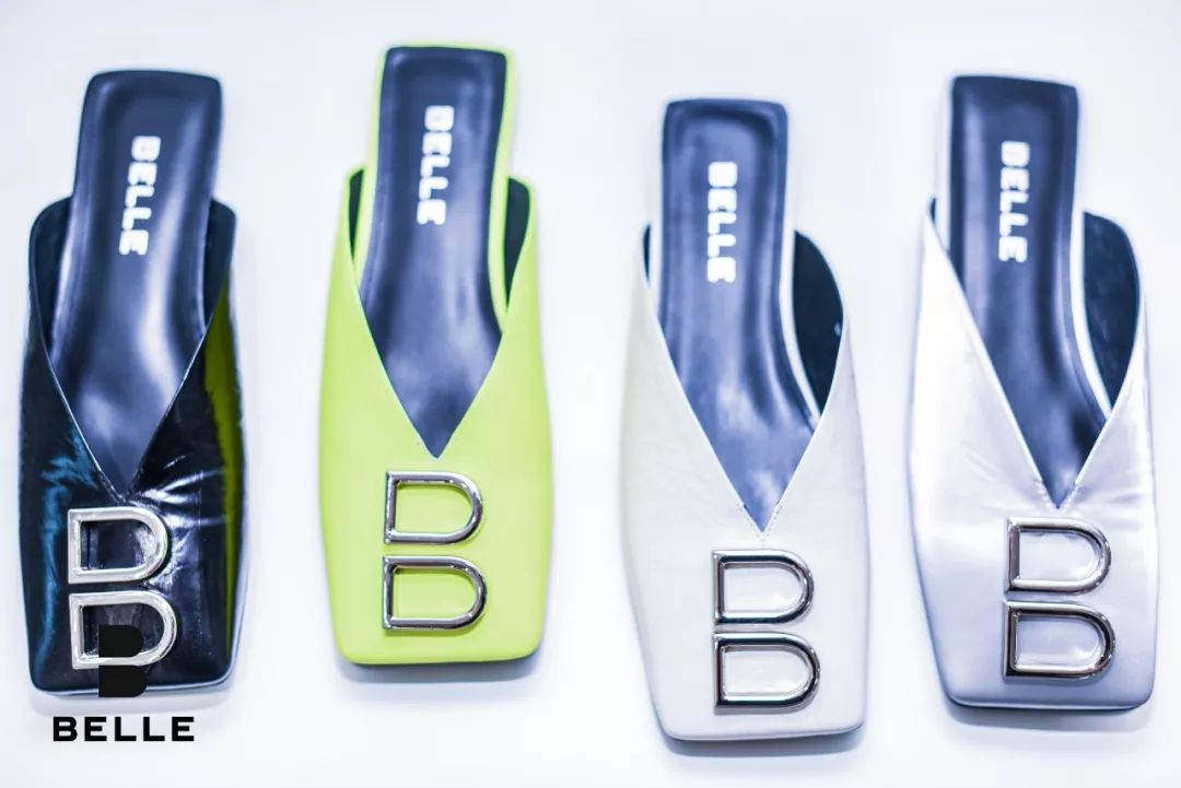 百丽bellelogo的变化,百丽belle褪色