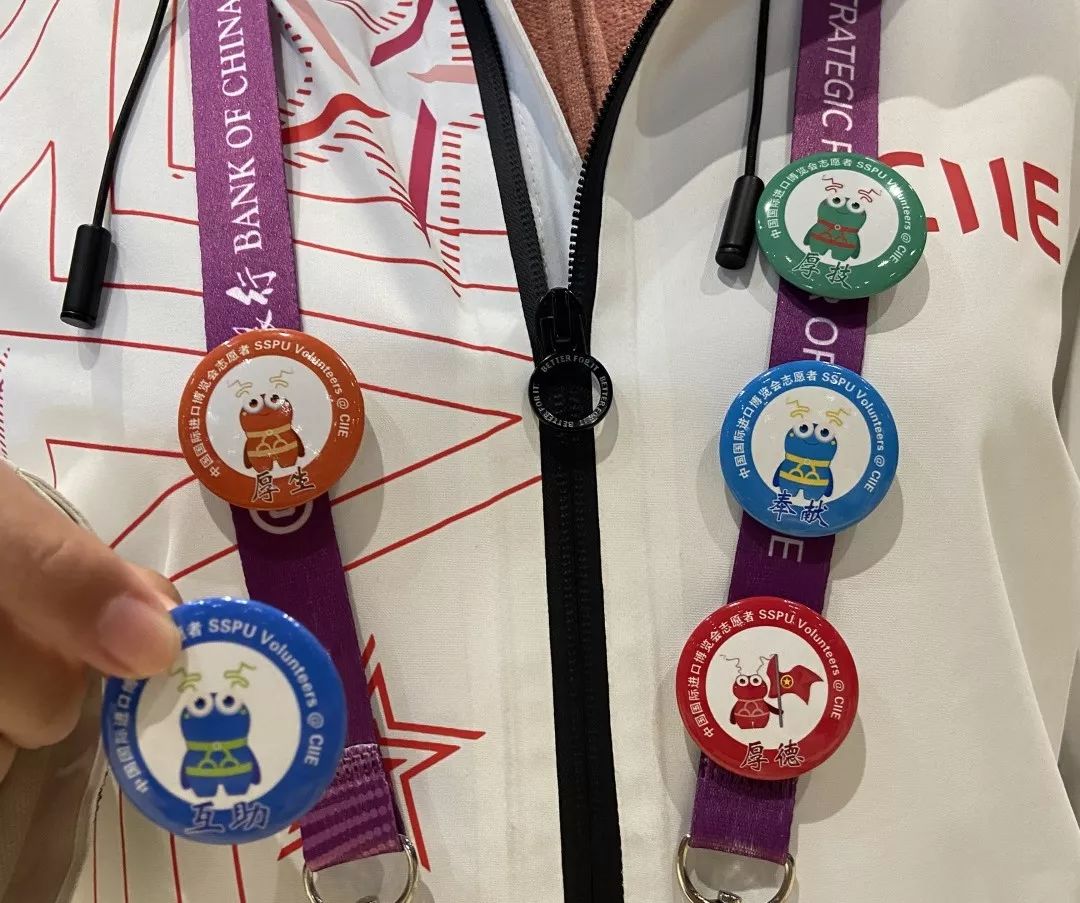 进博会小叶子上海理工大学,进博会中的小叶子